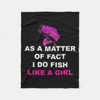 As Do Matter Fact Fish Like Fishing Fleece Blanket