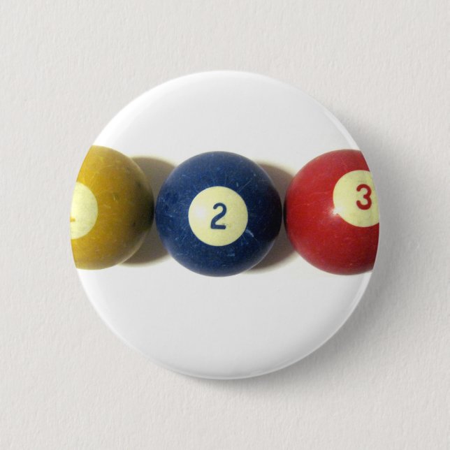 As Easy As, One, Two, or Three 6 Cm Round Badge (Front)