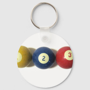 As Easy As, One, Two, or Three Key Ring