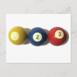 As Easy As, One, Two, or Three Postcard