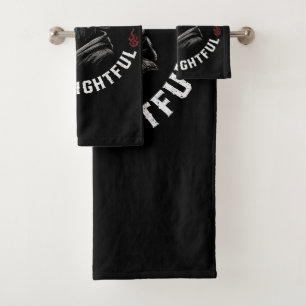 As Far As I Know I'm Delightful Funny Monkey Bath Towel Set