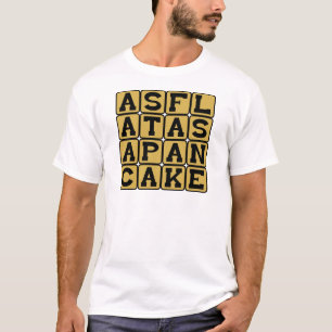 As Flat As A Pancake, Breakfast Simile T-Shirt