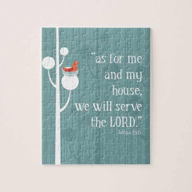 As For Me and My House Jigsaw Puzzle (Vertical)