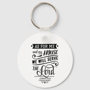 As For Me And My House Key Ring