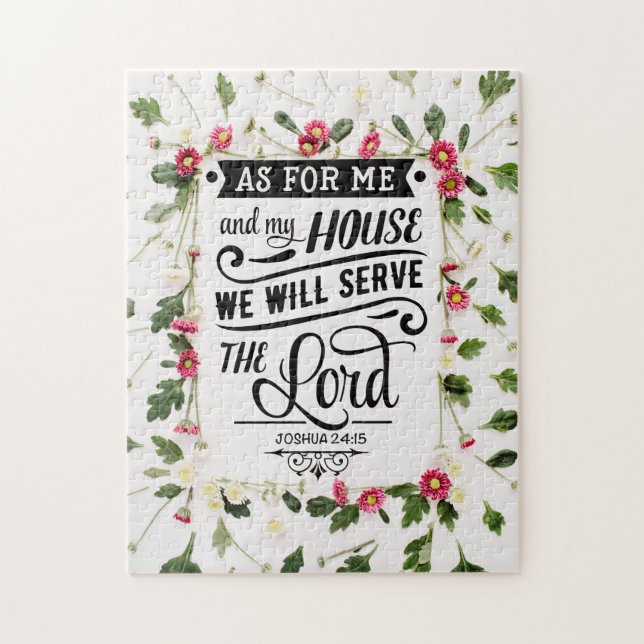 As For Me & My House Jigsaw Puzzle (Vertical)