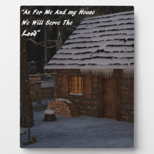 As For Me & My House Plaque