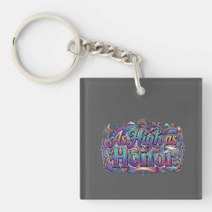 As High as Honour, t-shirt Key Ring