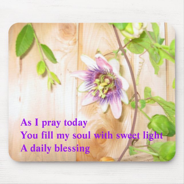 As I Pray Today Mouse Pad (Front)