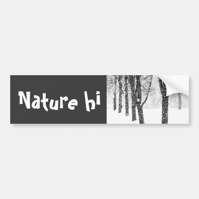 as I side with trees Bumper Sticker (Front)