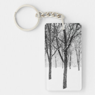 as I side with trees Key Ring