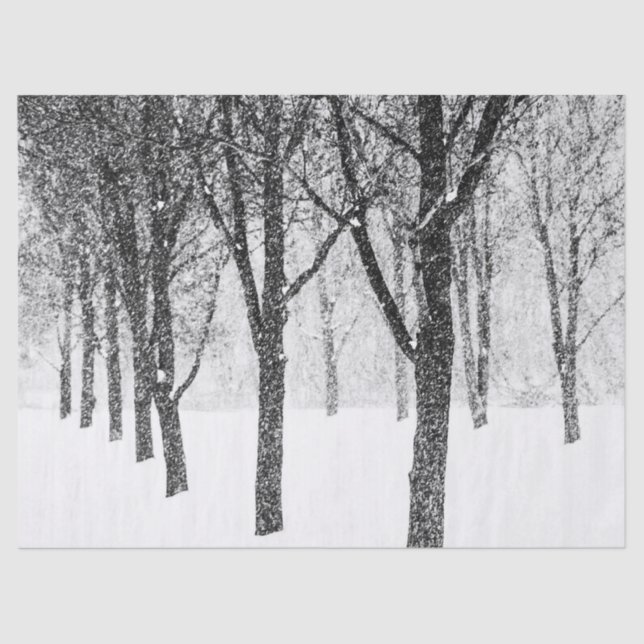 as I side with trees Tissue Paper (Front)