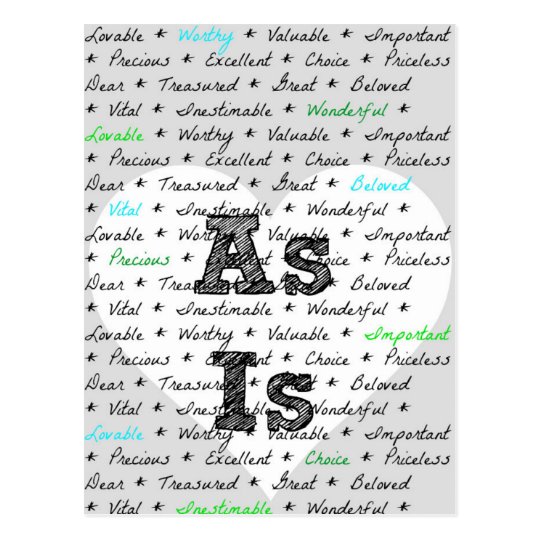 AS IS Postcard - Plantinski