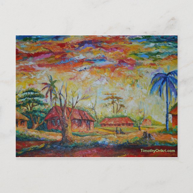 As it used to be postcard (Front)