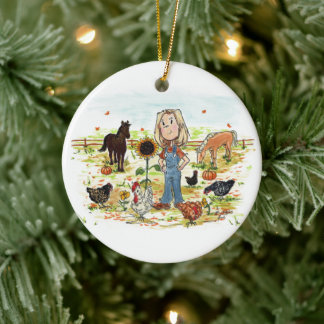 AS-MFALL CERAMIC ORNAMENT