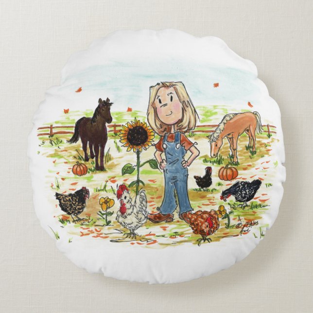 AS-MFALL ROUND CUSHION (Front)