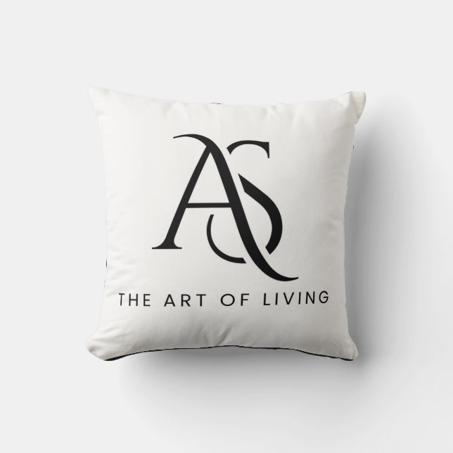 AS Monogram: Art of Living Cushion (Front)