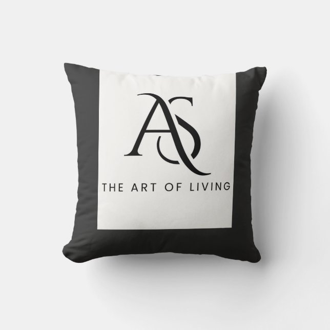 AS Monogram: Art of Living Cushion (Front)