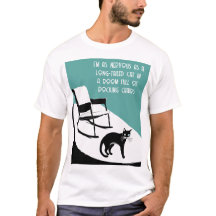 as nervous as a long-tailed cat