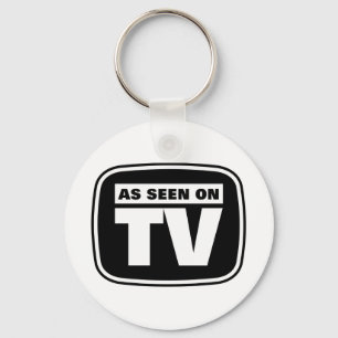 As Seen on TV - Black and White Key Ring