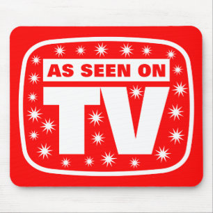 As Seen on TV - Customised Mouse Pad