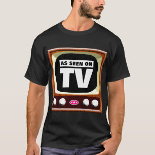 As Seen on TV - Retro TV - Customised - Customised T-Shirt