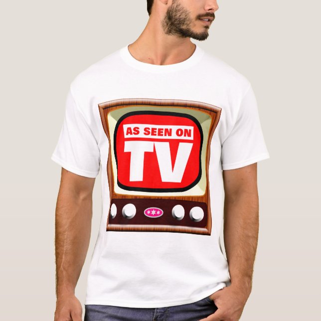 As Seen on TV - Retro TV T-Shirt (Front)