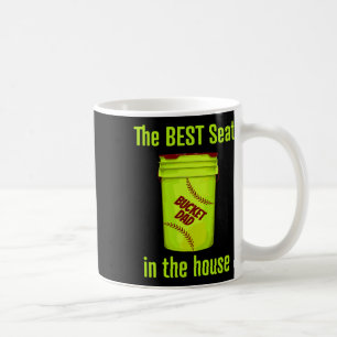 As Tees Softll Dad Best Seat In The House Pitcher Coffee Mug