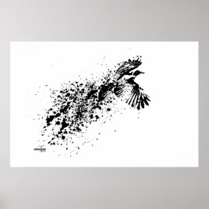 ...as the crow flies poster