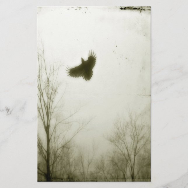 As The Crow Flies Stationery (Front)