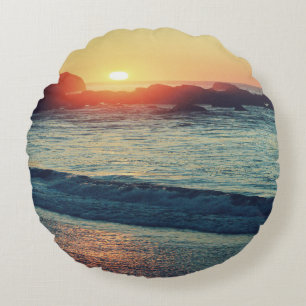 As the Sun sets...... Round Cushion