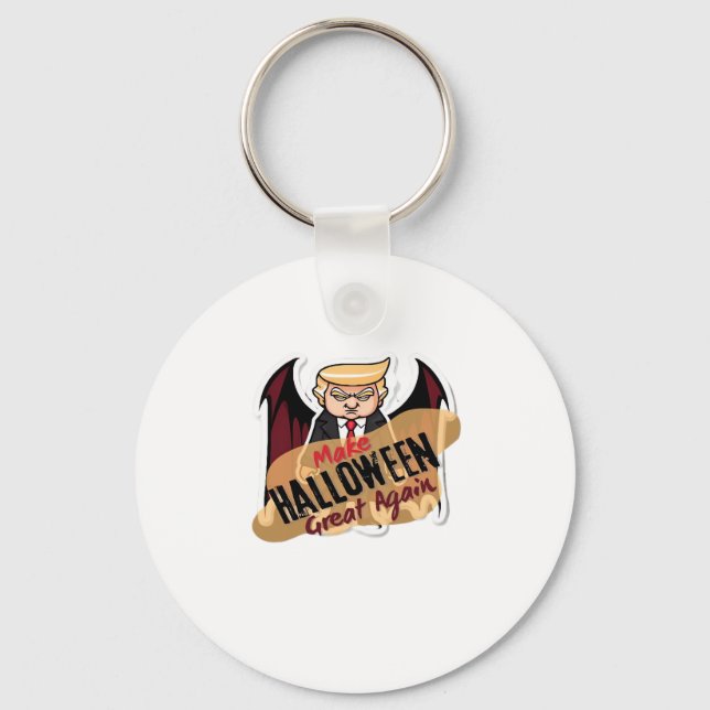 As Vampire - Make Halloween Great Again. Classic Key Ring (Front)