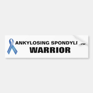 AS Warrior bumper sticker! Bumper Sticker