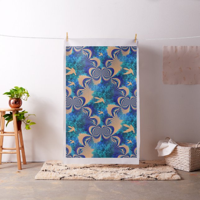 As we fly free... fabric (In Situ)