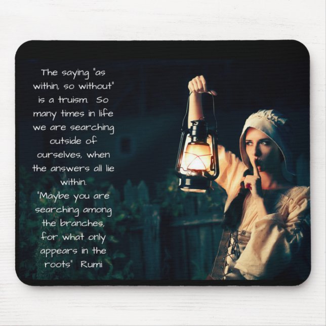 As Within So Without Mouse Pad (Front)