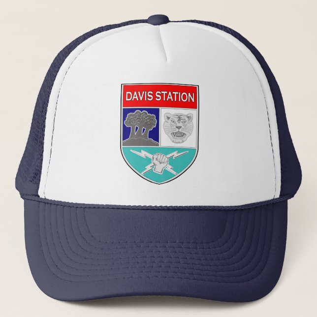 ASA Davis Station 1 Trucker Hat (Front)