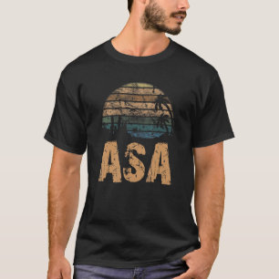 ASA Vintage Sunset Distressed T-Shirt