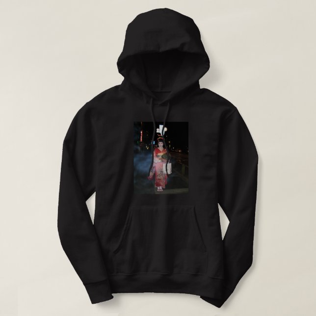 Asakusa Geisha Neo Tokyo Hoodie (Design Front)