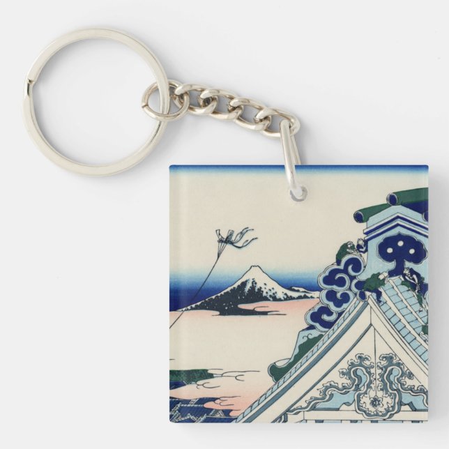 Asakusa Honganji Temple in the Eastern Capital Key Ring (Front)