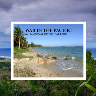 Asan Beach War in the Pacific National HP Postcard