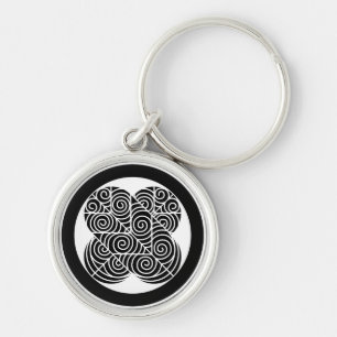 Asano Hawk feathers Key Ring