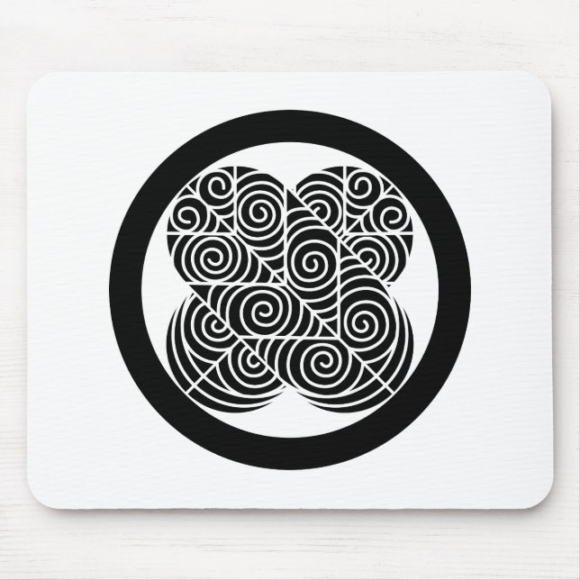 Asano Hawk feathers Mouse Pad (Front)