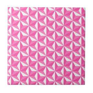 Asanoha motive Sakura model Ceramic Tile