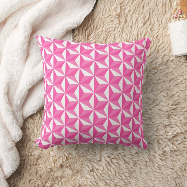 Asanoha motive Sakura model Cushion (Blanket)
