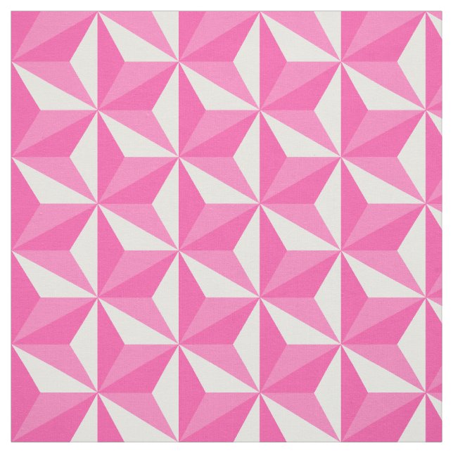 Asanoha motive Sakura model Fabric (Swatch)