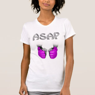 ASAP Pink 2 mma gloves T-Shirt