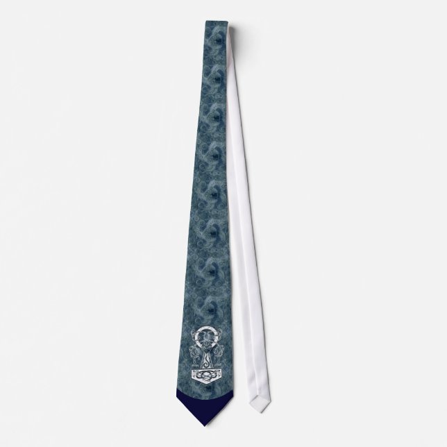 Asatru Symbolism Tie (Front)