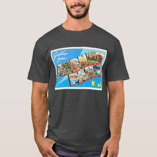 Asbury Park New Jersey NJ Vintage Travel Postcard- T-Shirt