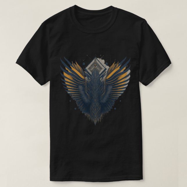 Ascend: Winged Future T-Shirt (Design Front)