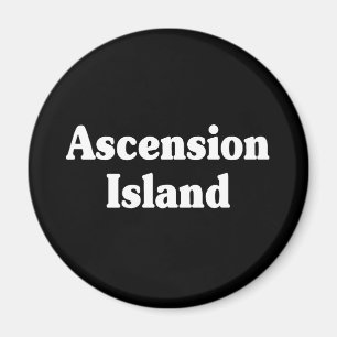Ascension Island Classic Style Magnet