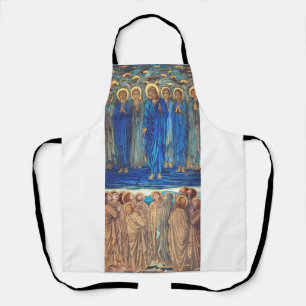 Ascension of Christ by Edward Burne Jones Apron